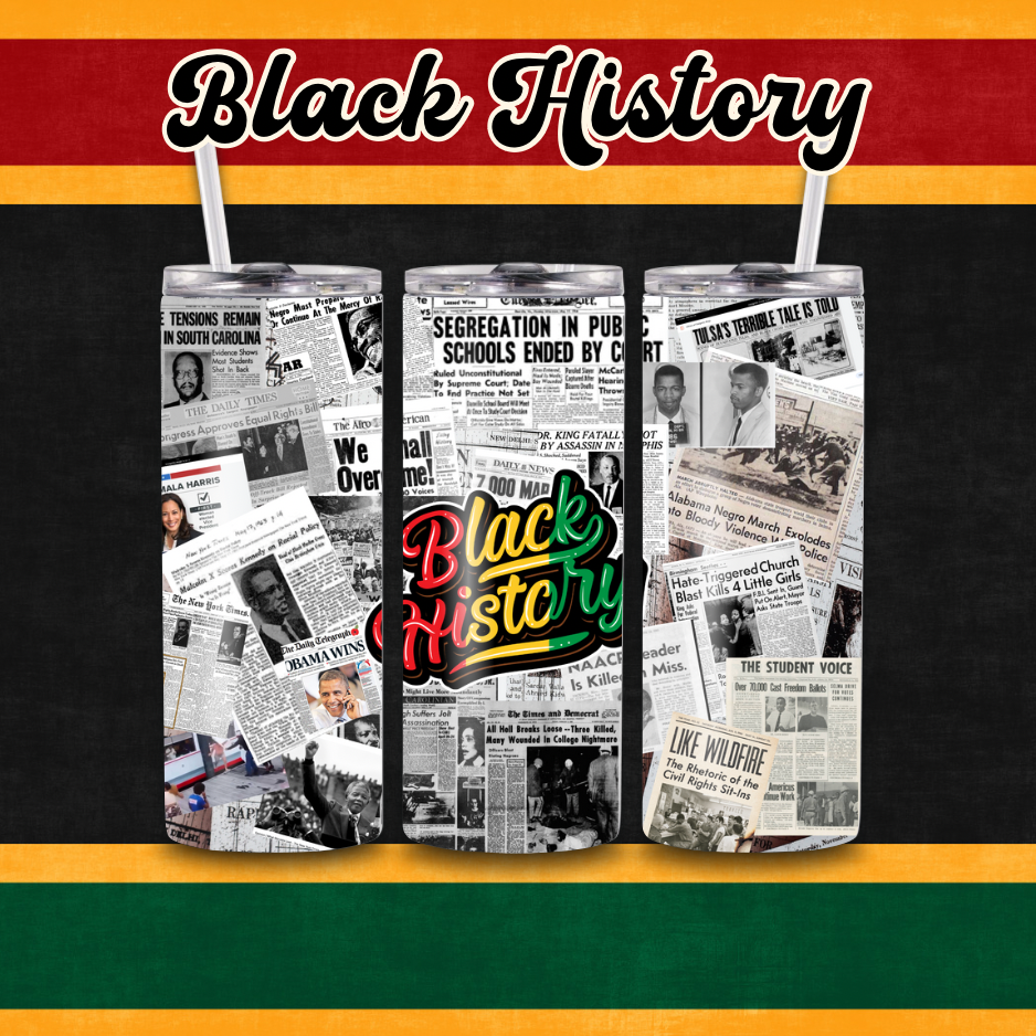 Movements in Black History Tumbler